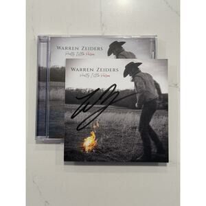 WARREN ZEIDERS Signed CD Autograph Pretty Little Poison Autographed #3